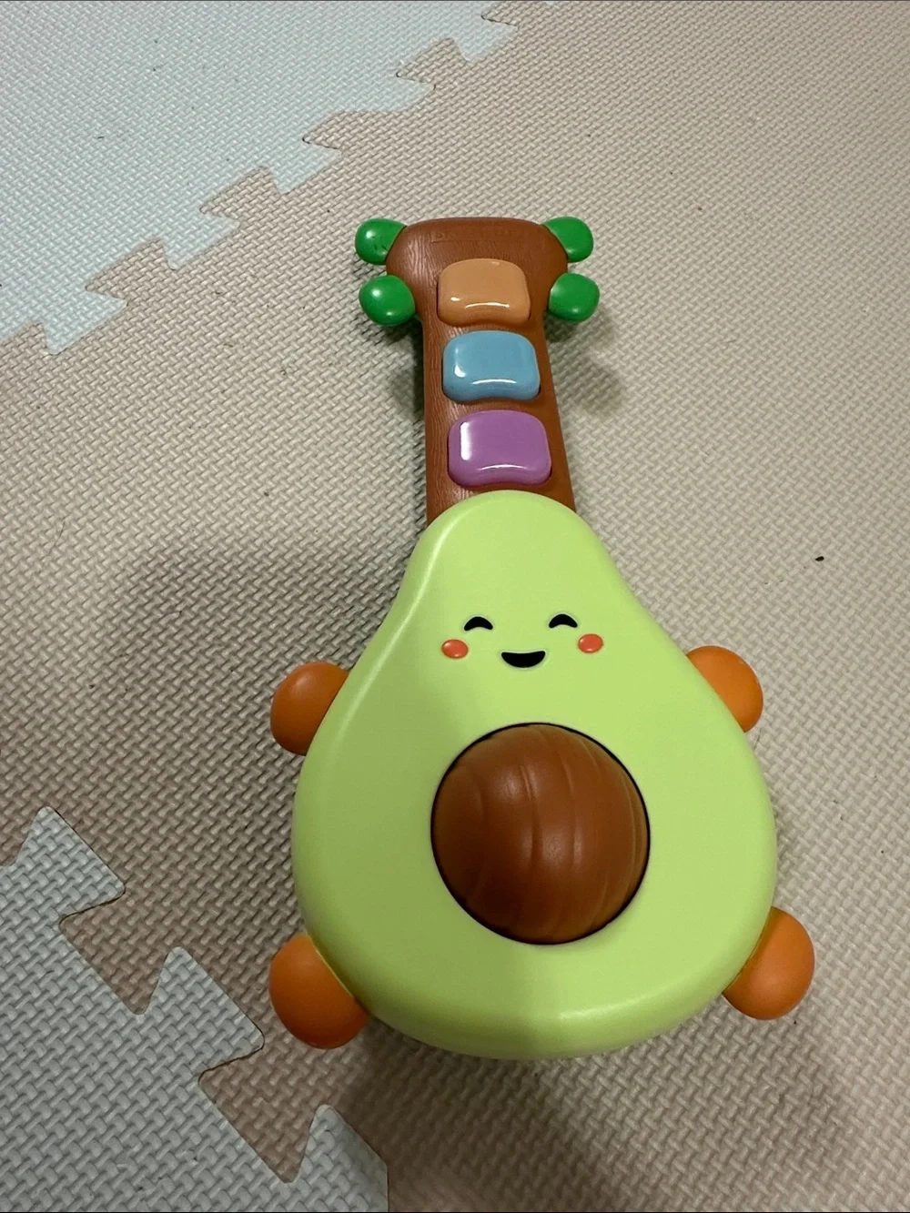 Kids Avocado Musical Toy Guitar - Green